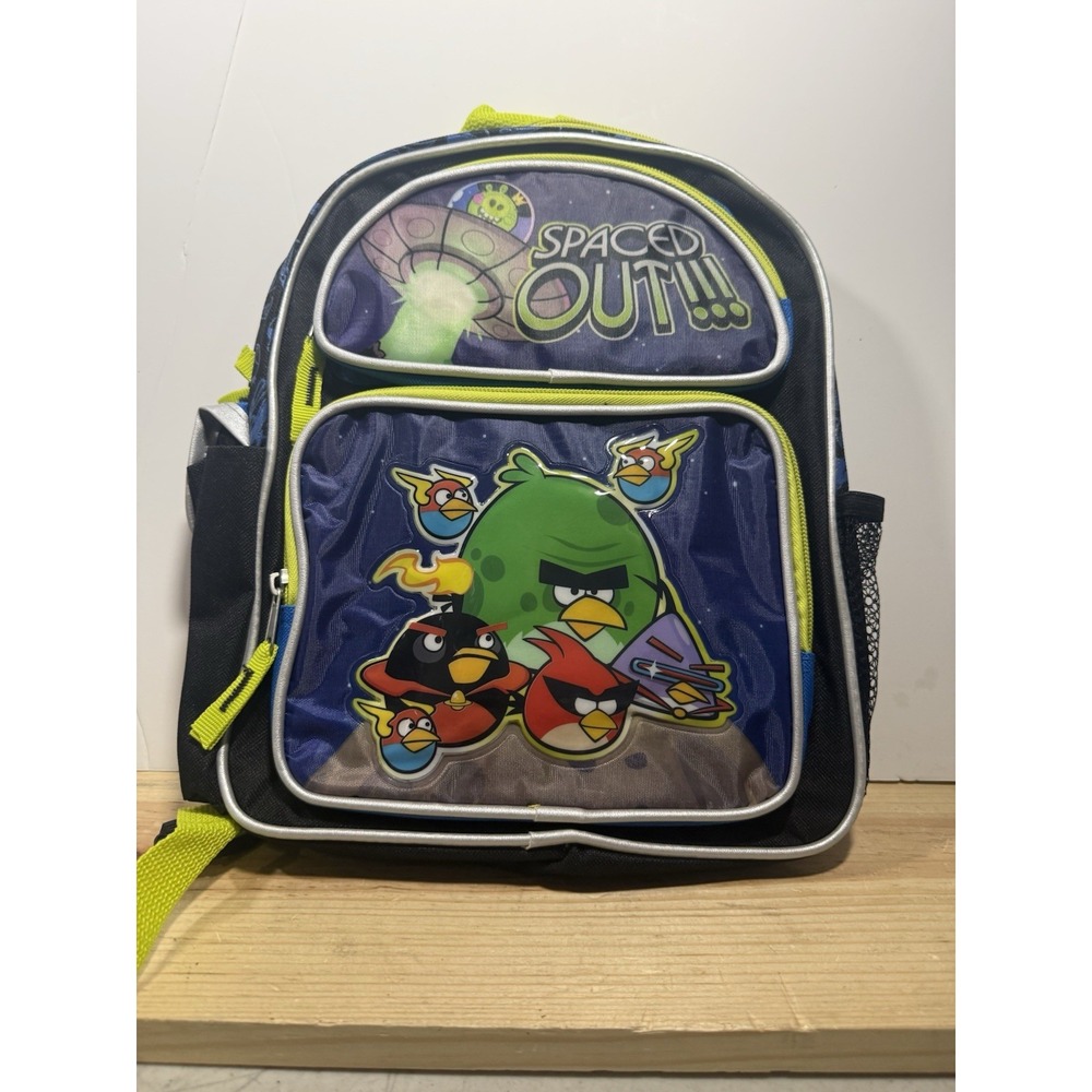 Angry Birds Space Spaced Out Backpack 12 Inch Kids School Bag New with Tags